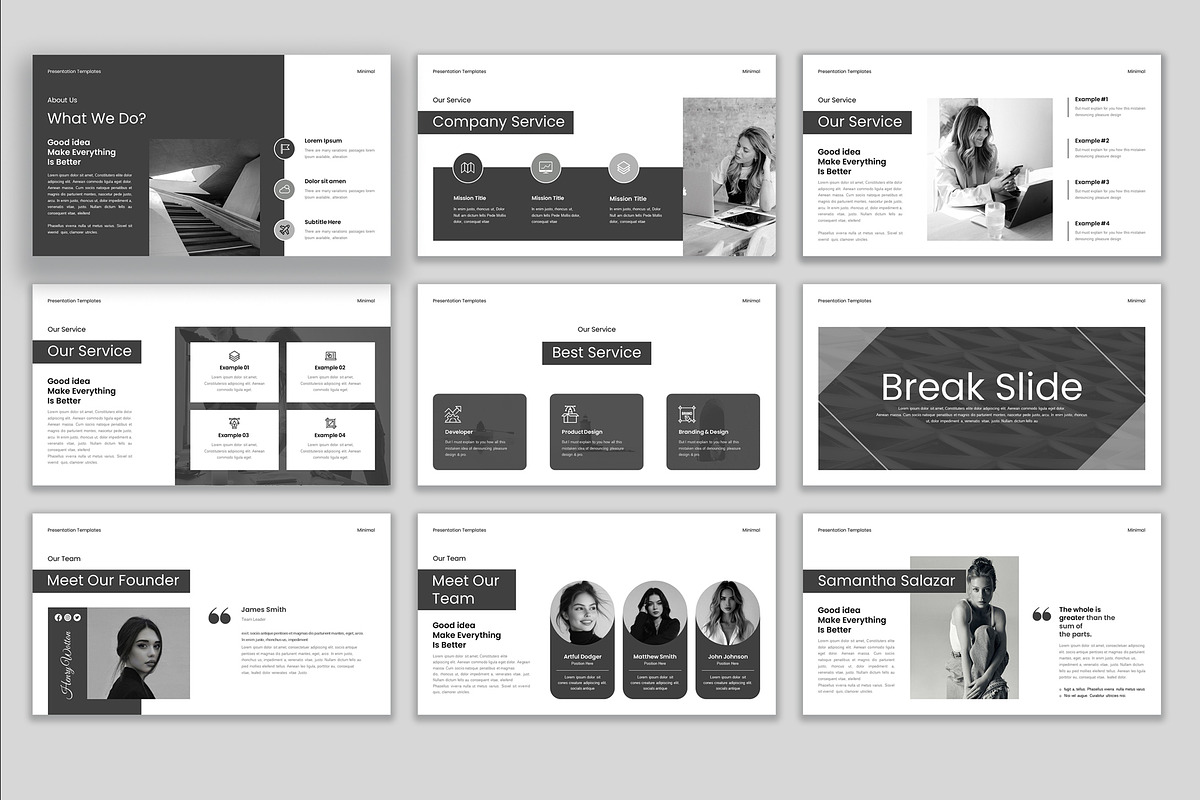 Minimal Presentation Template, a Presentation Template by Pradaxa (Photo 7 of 7)
