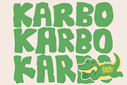 Karbo, a Handwritten Font by Ideal Eksis (Thumbnail 1 of 10)
