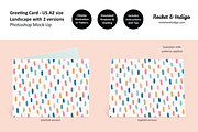 US A2 Greeting Card PS Mockup 7, a Product Mockup by Rocket & Indigo (Thumbnail 2 of 8)