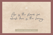 Phitagate Elegant Signature Font, a Script Font by Ronny Studio (Thumbnail 9 of 13)