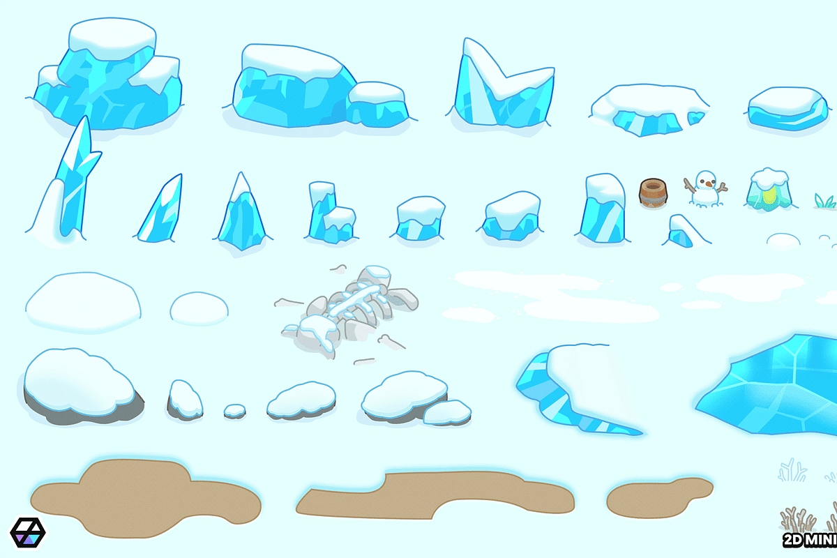 2D Minimal - Environment 2, a Background Graphic by LAYERLAB (Photo 4 of 15)