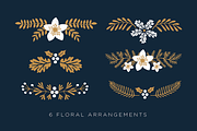 Elegant Christmas Graphic Set, a Pattern Graphic by Rough Edges Supply Co. (Thumbnail 3 of 9)