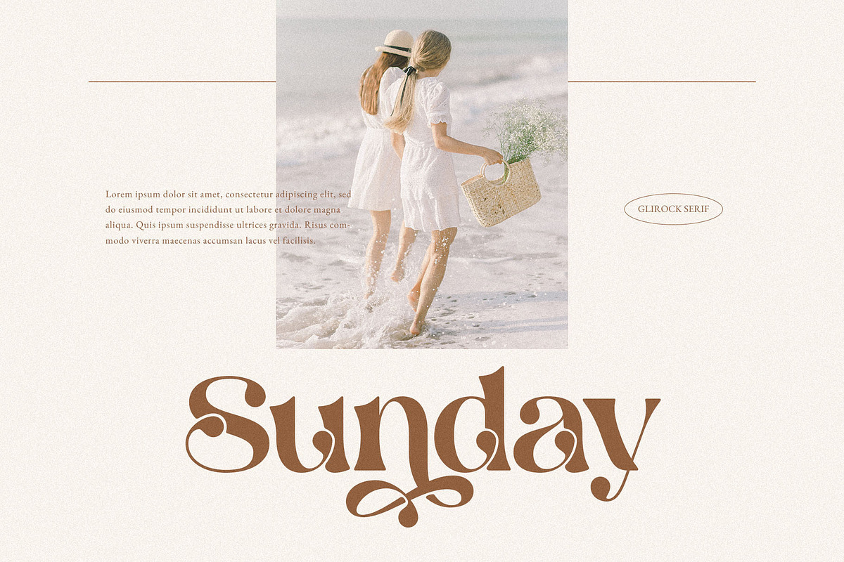 Glirock || Modern Ligature Serif, a Serif Font by BrandSemut (Photo 3 of 13)