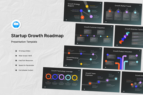 Startup Growth Roadmap Keynote preview 4