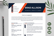 New Modern CV | Resume Template, a Resume Template by Attractive Resume (Thumbnail 1 of 3)