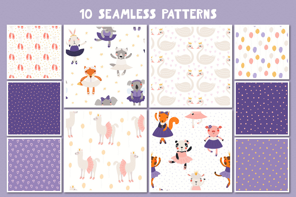 Little Ballerina Cute Animals Art, an Animal Illustration by sceptical cactus (Photo 7 of 12)