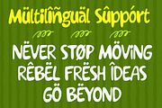 Jellymo - Playful Chunky Display, a Sans Serif Font by BumbleGraph Studio (Thumbnail 11 of 15)