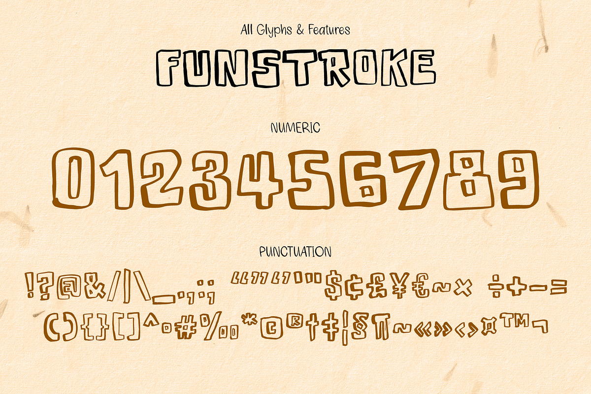 Funstroke, a Handwritten Font by BBtypeStudios (Photo 12 of 13)