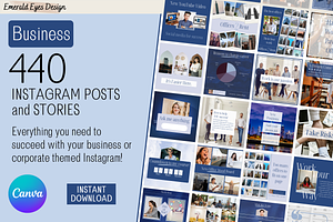 440 Canva Blue Business Corporate