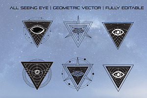 Geometric All Seeing Eye