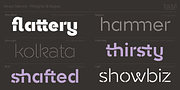 Akwa Stencil, a Sans Serif Font by HeadFirst (Thumbnail 5 of 36)