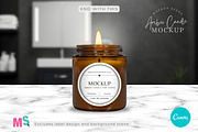 Amber Candle Jar Mockup for Canva, a Mockup by Mockup Scene (Thumbnail 13 of 21)