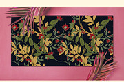 12JPG/EPS Tropical floral pattern, a Pattern Graphic by Theraphosath (Thumbnail 16 of 22)