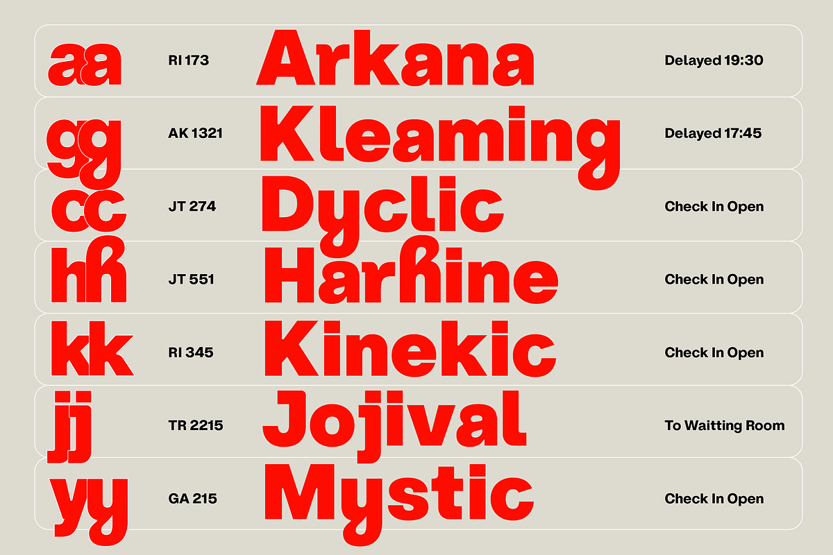 ZT Hoky Geometric - 54 Fonts, a Sans Serif Font by zelow type (Photo 12 of 15)