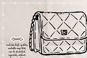 Boutique Clipart, Fashion Doodles, an Object Illustration by The October Creative (Thumbnail 3 of 6)