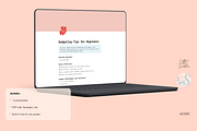 Notion Finance Tracker Template, a Landing Page Template by Little Creative Scribbles (Thumbnail 7 of 7)