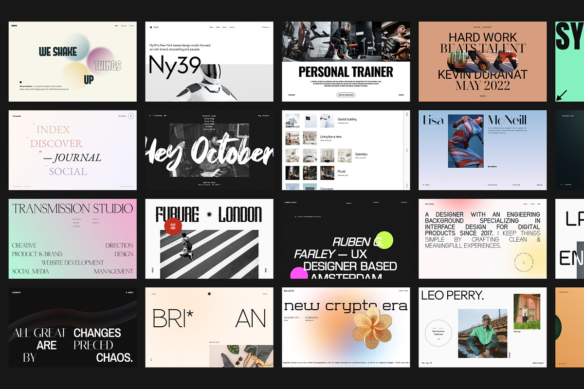 Fonts & Layouts, an UI Kit Template by Marko Jotic (Photo 3 of 5)
