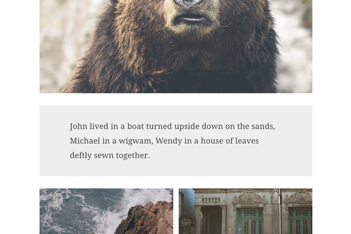 Imago - WordPress Theme, a WordPress Template by North Ninja (Photo 3 of 5)