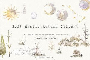Soft Mystic Autumn Clipart