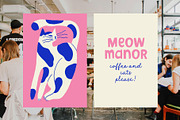 Meow Manor Fun Font Trio, a Handwritten Font by supfonts (Thumbnail 2 of 9)