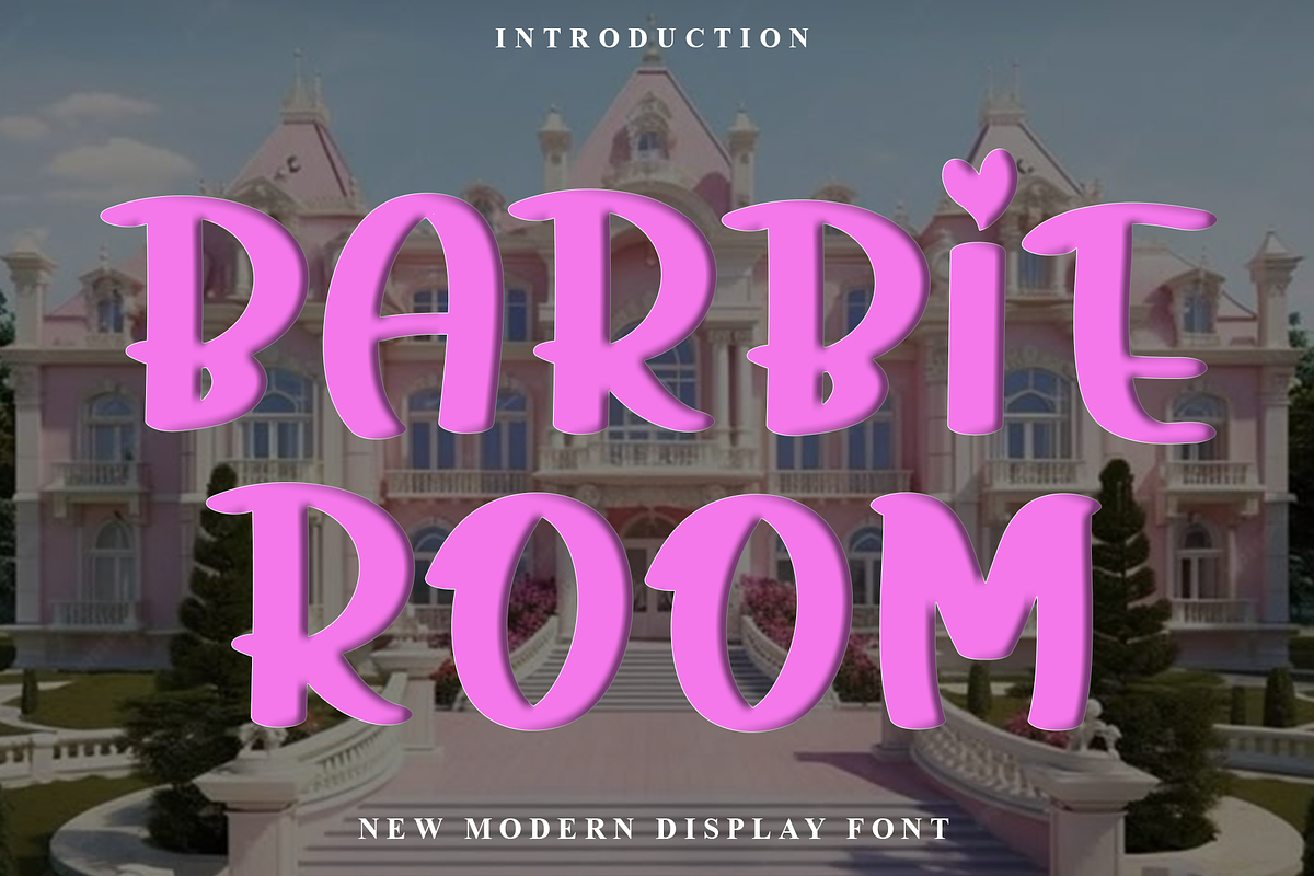 Barbie Room, a Script Font by InermediaSTUDIO (Photo 1 of 8)