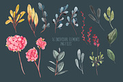 Botanica - watercolor set, a Work Illustration by Charushella (Thumbnail 3 of 5)