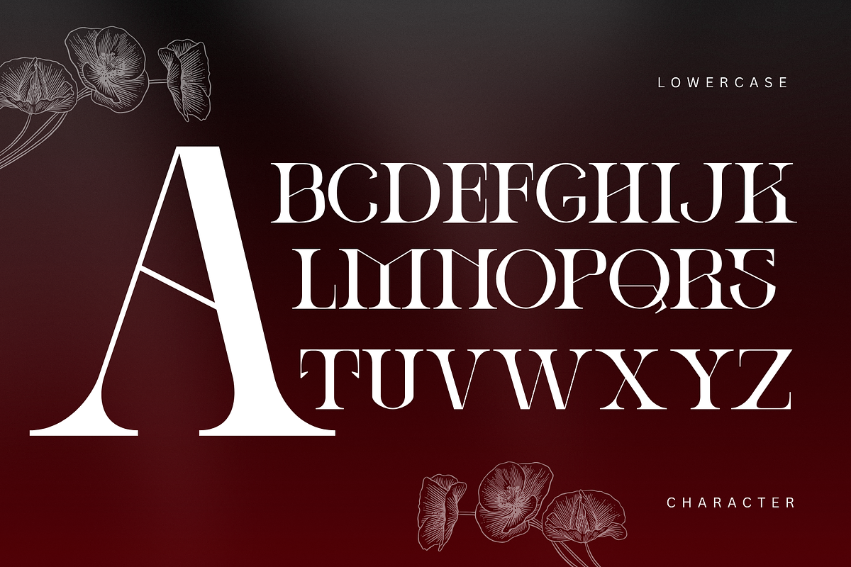 Ronel Luxury - Modern Logo Font, a Serif Font by Illushvara Design (Photo 2 of 14)