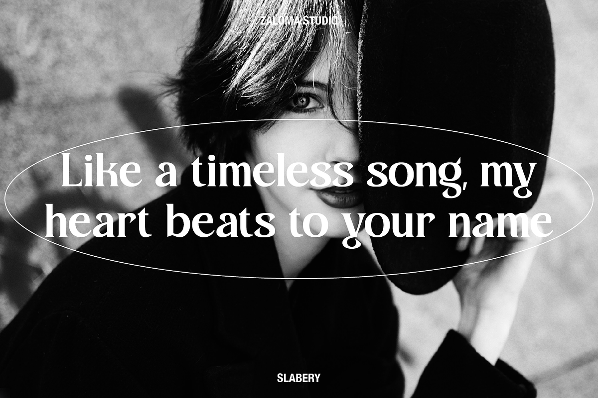 Slabery, a Serif Font by Zaloma Studio (Photo 13 of 18)