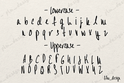 Tight Squeeze Real Handwriting Font, a Handwritten Font by Flm__design (Thumbnail 4 of 4)