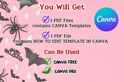 Editable Halloween Boo Gram Template, a Templates & Theme by Adalin Shop (Thumbnail 3 of 3)