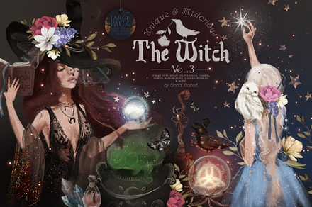 The Witch Vol.3, a Person Illustration by Anna Babich