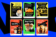 Vibrant Coffee Shop - Social Media, a Social Media Template by Jiwstudio (Thumbnail 4 of 5)