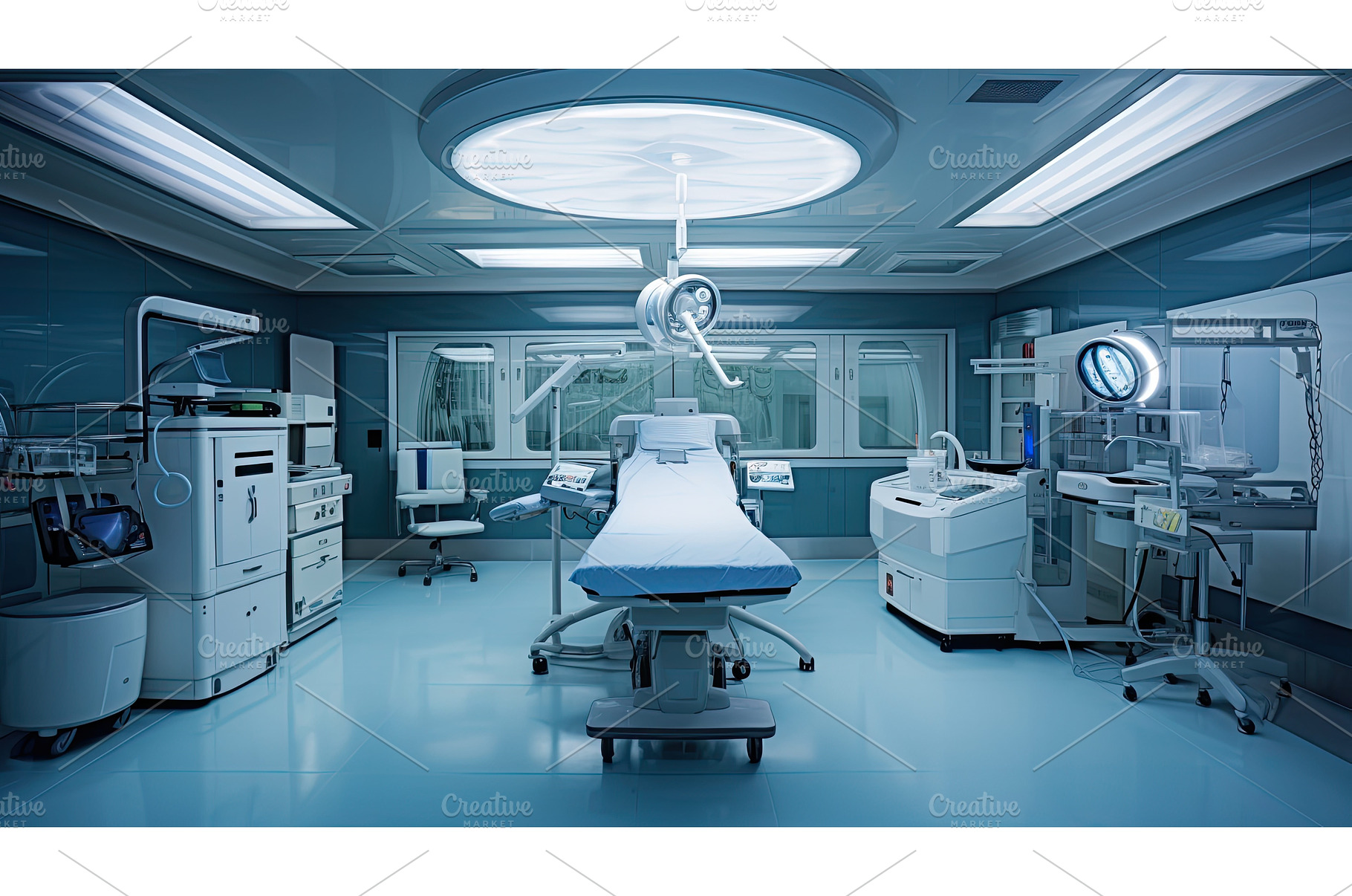 room surgery hospital building ai, a Background Photo by pikepicture