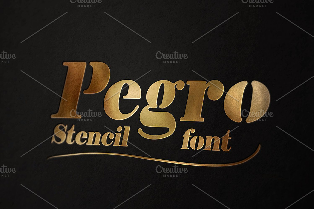 Pegro Stencil