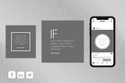 Animated Albert Einstein Quotes, a Social Media Template by Graphicspixel (Thumbnail 4 of 4)