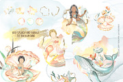 Mermaid and The Sea, an Animal Illustration by Rachel Art Studio (Thumbnail 6 of 10)