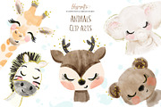 Animals cliparts, an Animal Illustration by TheHappyGiftArt (Thumbnail 1 of 6)