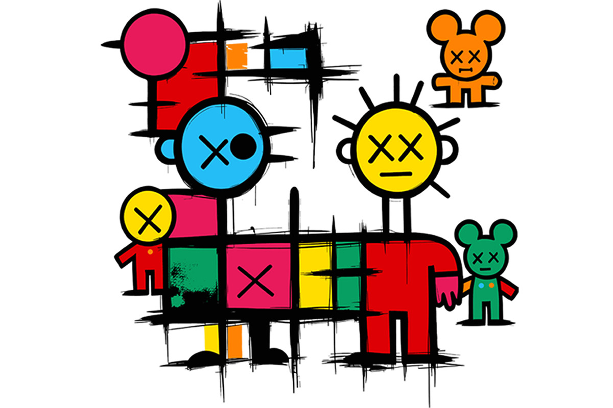 Pencil People Clear Background, a Person Illustration by Sharon Schwalbe (Photo 5 of 5)