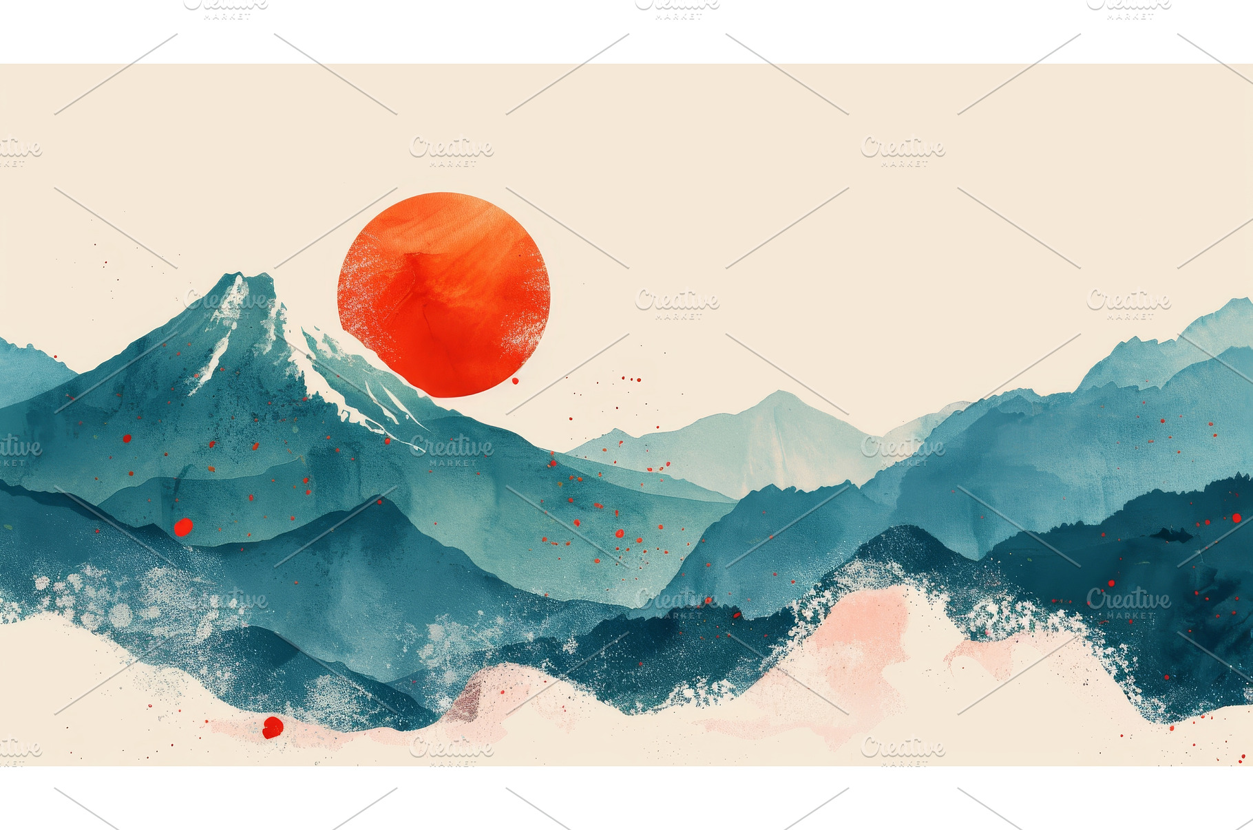 Modern abstract art icon with, an Abstract Photo by ZinetroN
