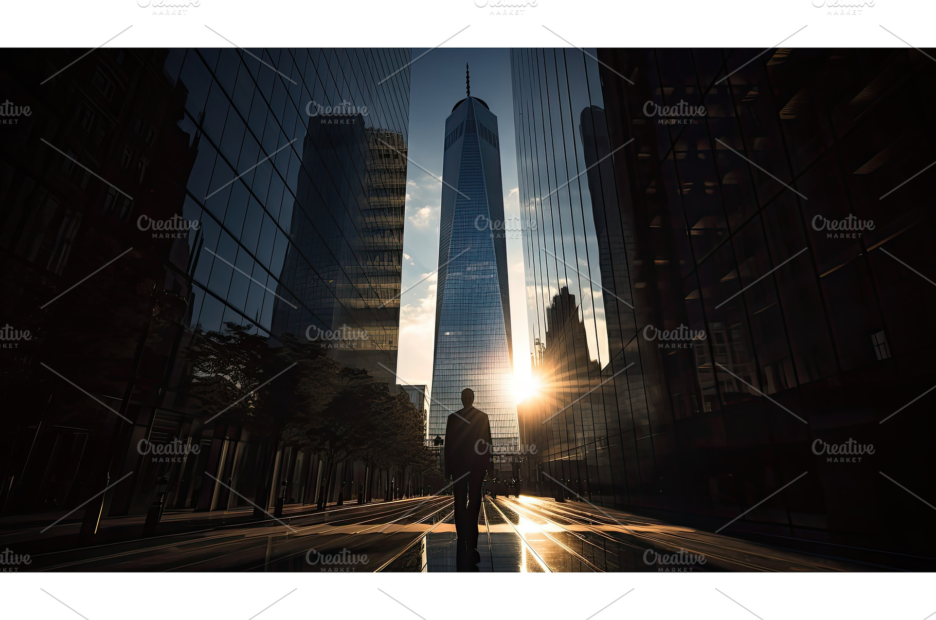 sun shadow light effect ai generated, an Architecture Photo by pikepicture