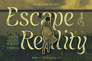 Belisda Vintage, a Sans Serif Font by Craft Supply Co. (Thumbnail 5 of 8)