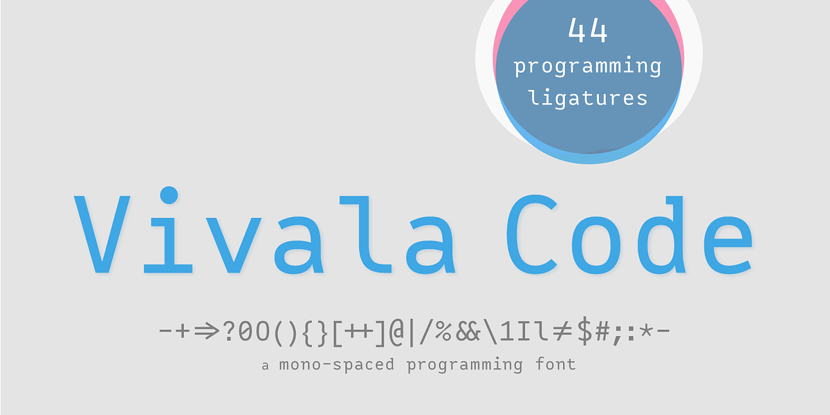Vivala Code, a Sans Serif Font by VivalaType (Photo 1 of 3)