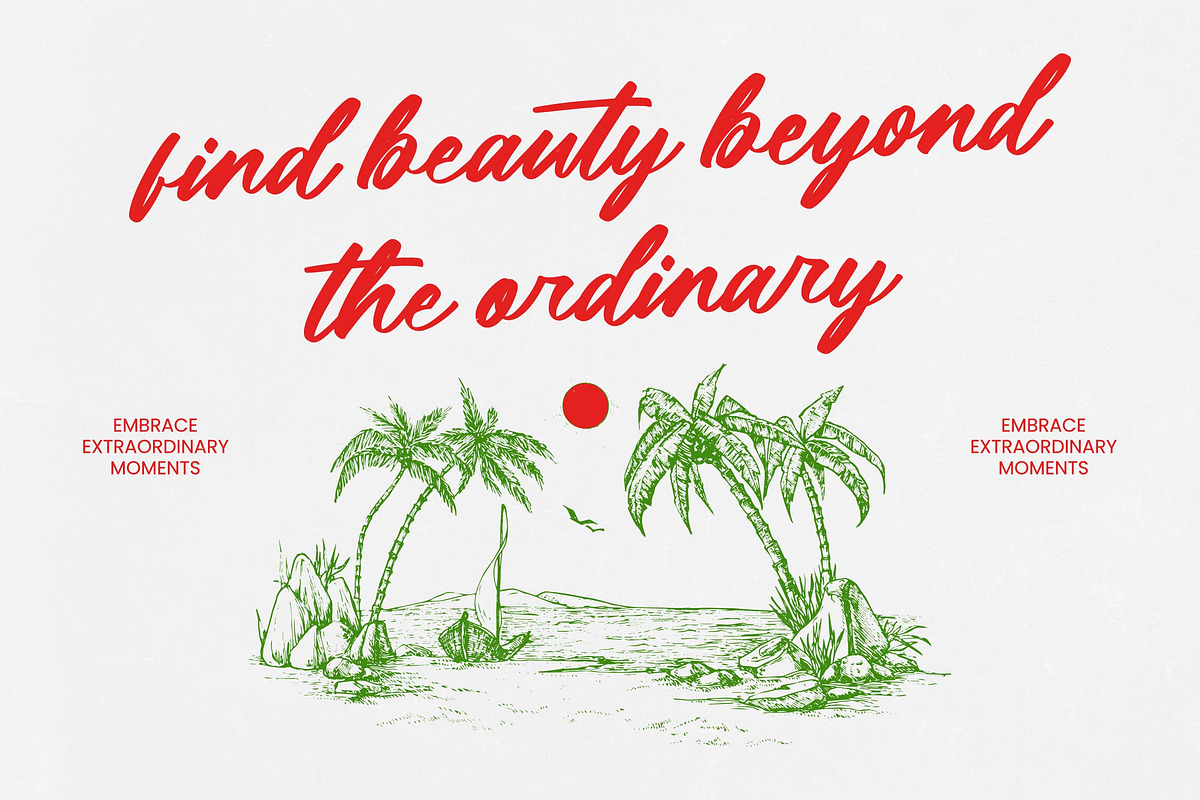 Barlind Unther Bold Calligraphy, a Script Font by Letterena Studios Script (Photo 4 of 10)