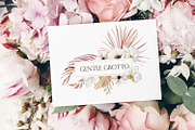 Watercolor boho floral clipart, an Illustration by Color Hugs Art (Thumbnail 11 of 12)
