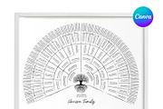 Editable Canva Family Tree Template, a Poster Template by AIW SOLUTIONS (Thumbnail 3 of 3)