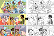 Illustrated Comic Book Generator, an Action Add-On by the little wonder shop (Thumbnail 5 of 5)