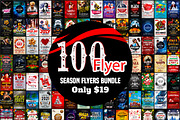 100-Party Flyers Bundle, a Flyer Template by AfzaalGraphics (Thumbnail 1 of 14)