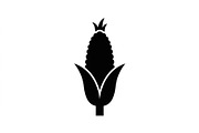 Fresh Corn Cob Silhouette Variety, an Object Graphic by Designer_Momina (Thumbnail 2 of 3)