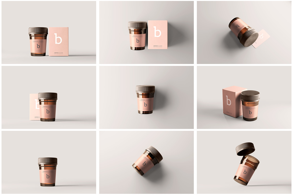 The Ultimate Bottle Mockup Bundle, a Cups & Container Mockup by pmvch (Photo 34 of 85)