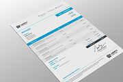 New Invoice Design, a Print Template by alimran24 (Thumbnail 4 of 6)